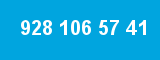 928 106 57 41 928 106 57 41